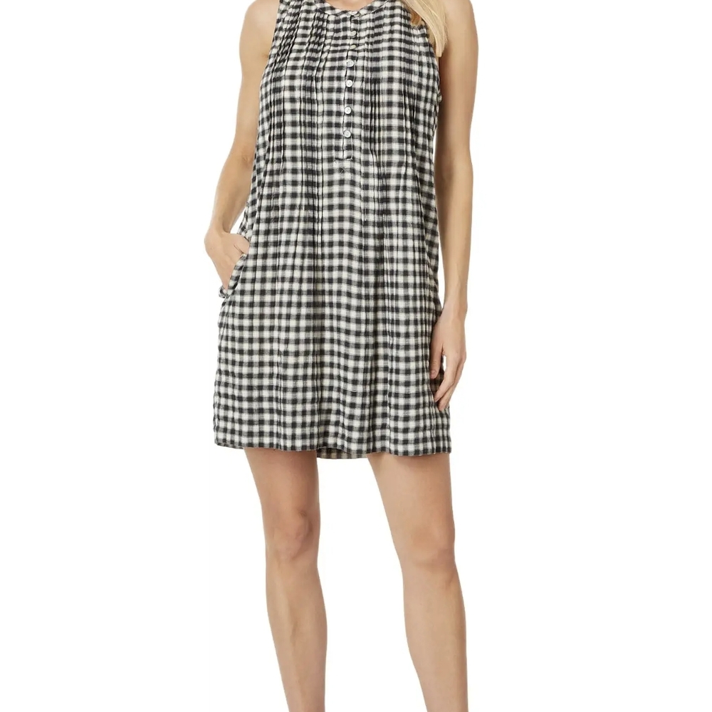 Faherty Isha Gingham dress